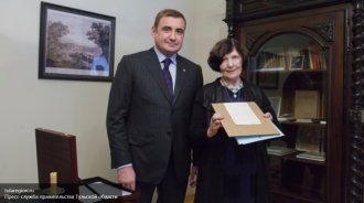 Щедрый дар: губернатор Тульской области передал музею Тургенева письмо писателя к дочери